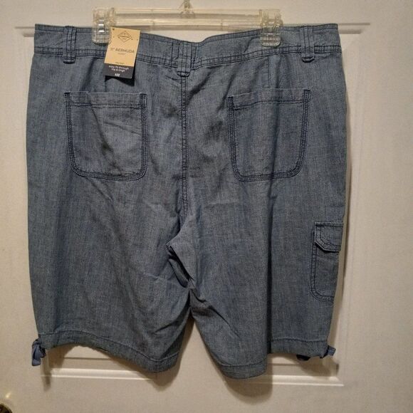 New St.John's Bay 11" Bermuda Short - Picture 2 of 8